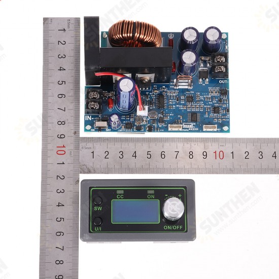 WZ5020L DC-DC 50V 20A 1000W Buck Converter CC CV Step-down Power Module Adjustable Voltage Regulated Power Supply