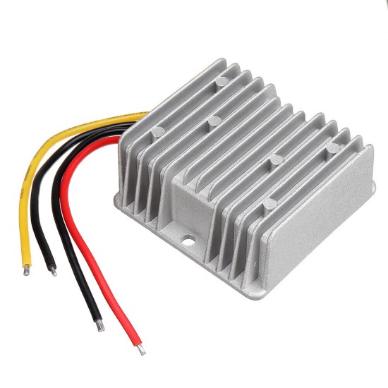 Waterproof 18-36V to 24V 3A Buck Regulator 24V 72W Automatic Step up and Step Down Module Power Supply Module Converter for Car Power