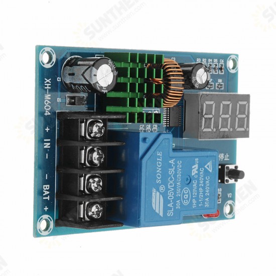 XH-M604 DC 6V To 60V 30A Storage Battery And Lithium Battery Charge Control Module Protect Switch