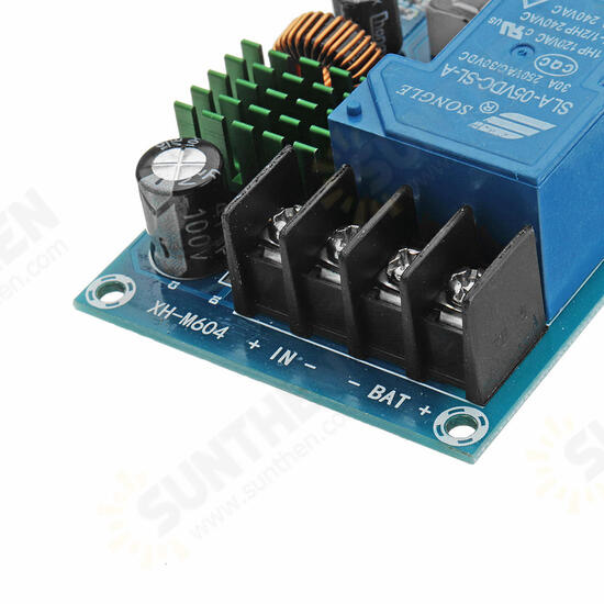 XH-M604 DC 6V To 60V 30A Storage Battery And Lithium Battery Charge Control Module Protect Switch