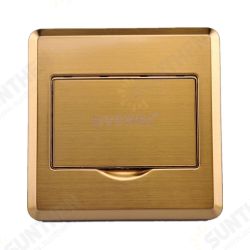 10A Floor Wall Plate Ground Power Outlet Universal Power Socket Charger Receptacle 10A Floor Wall Plate Ground Power Outlet Universal Power Socket Charger Receptacle