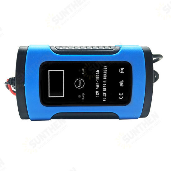 110-220V Car Battery Charger 12V 6A Smart Charging Battery Maintainer