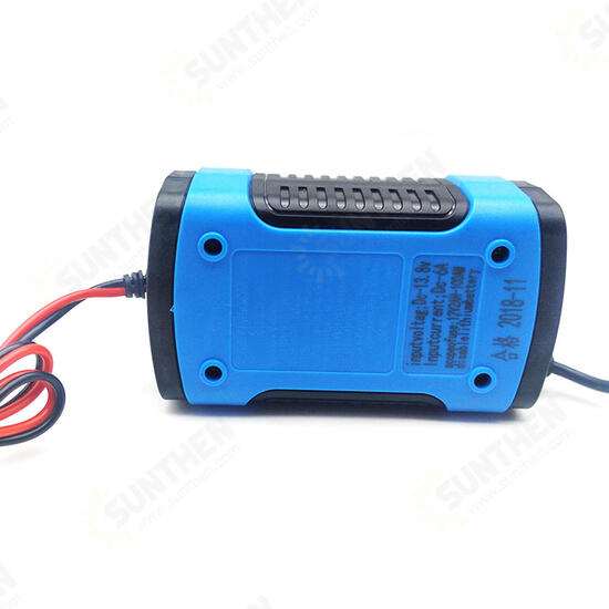 110-220V Car Battery Charger 12V 6A Smart Charging Battery Maintainer