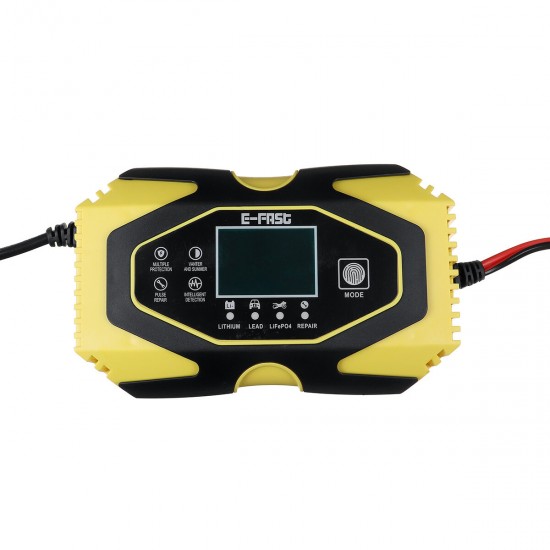 110-220V Car Battery Charger Maintainer Auto For 12.6V Lithium Lead-acid LiFePO4battery