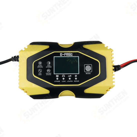 110-220V Car Battery Charger Maintainer Auto For 12.6V Lithium Lead-acid LiFePO4battery