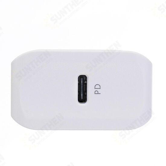 110-240V 18W Type-C USB Quick Wall Charging PD Charger Adapter