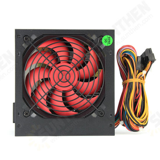 110V-230V 12cm Fan ATX Power Supply Fan 24 Pin PCI SATA ATX 12V Molex Connect 80+ Gold