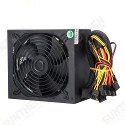1200W Computer Power Supply Module PC PSU 24Pin SATA 6Pin 4Pin Quiet LED Fan 80 Plus 1200W Computer Power Supply Module PC PSU 24Pin SATA 6Pin 4Pin Quiet LED Fan 80 Plus