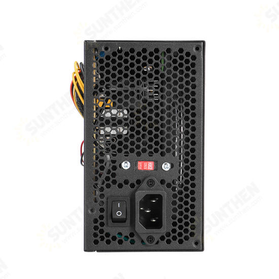 1200W Computer Power Supply Module PC PSU 24Pin SATA 6Pin 4Pin Quiet LED Fan 80 Plus