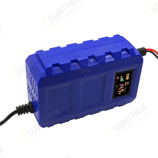 12V 10A Smart Battery Charger Portable Battery Maintainer