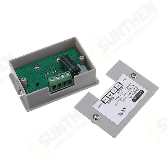 12V-24V DC PWM Stepless Speed Controller Digital Display Speed Regulator Governor Switch with ABS Shell