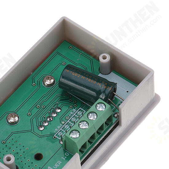 12V-24V DC PWM Stepless Speed Controller Digital Display Speed Regulator Governor Switch with ABS Shell