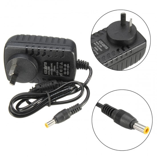 12V 2A Adapter for Makita BMR100 BMR101 JobSite Radio Switching Power Supply Cord Wall Plug Charger