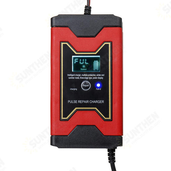 12V 6A Dispaly Battery Charger Automotive Car Battery Charger Maintainer