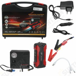 12V Car Jump Starter Battery Booster 4USB LED Emergency Auto Quick Charge Power Bank 12V Car Jump Starter Battery Booster 4USB LED Emergency Auto Quick Charge Power Bank