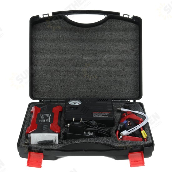 12V Car Jump Starter Battery Booster 4USB LED Emergency Auto Quick Charge Power Bank 12V Car Jump Starter Battery Booster 4USB LED Emergency Auto Quick Charge Power Bank