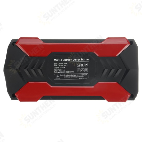 12V Car Jump Starter Battery Booster 4USB LED Emergency Auto Quick Charge Power Bank 12V Car Jump Starter Battery Booster 4USB LED Emergency Auto Quick Charge Power Bank
