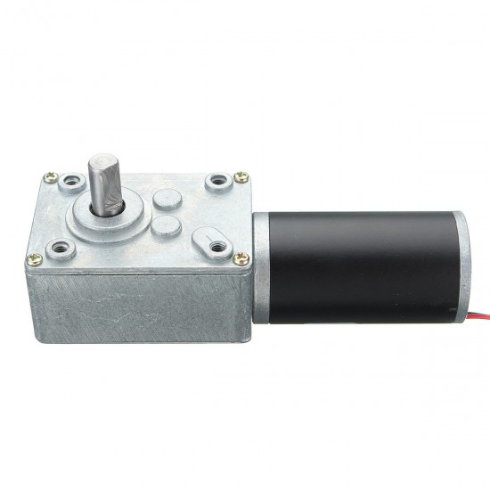 12V DC Motor High Torque Electric Power Turbo Reversible Reducer Worm Geared