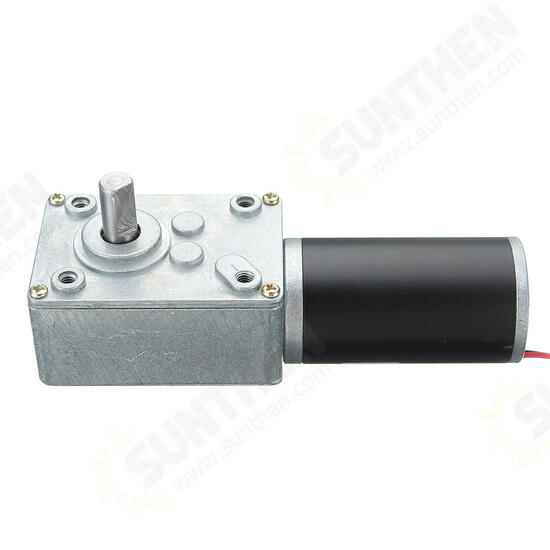 12V DC Motor High Torque Electric Power Turbo Reversible Reducer Worm Geared