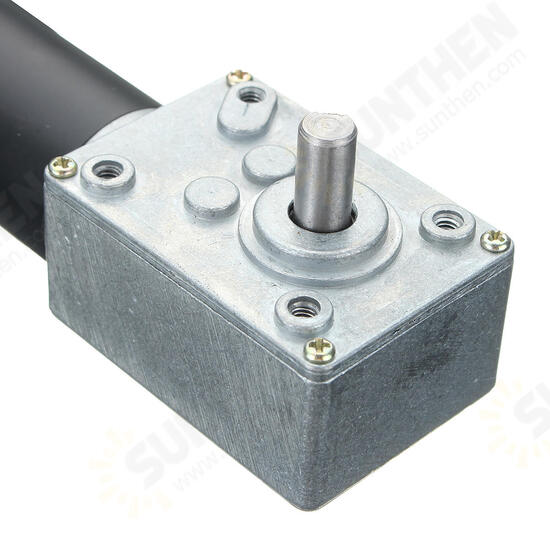 12V DC Motor High Torque Electric Power Turbo Reversible Reducer Worm Geared