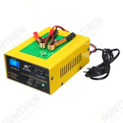 12V/24V 15A Auto Lead Acid Battery Charger Intelligent Pulse Repair LCD For Car Motorcycle 12V/24V 15A Auto Lead Acid Battery Charger Intelligent Pulse Repair LCD For Car Motorcycle