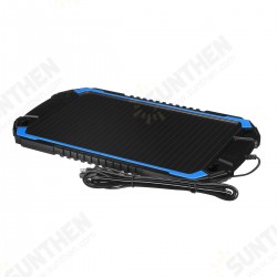 18V 2.4W Solar Battery Charger Portable Solar Panel Battery Maintainer Charger