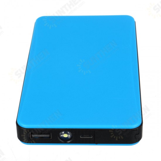 20000mAh 12V 2A Auto Jump Starter Booster Charger Battery Smartphone Power Bank