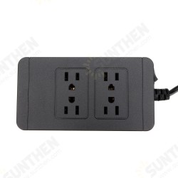 2500W Power Strip Socket 4 AC Outlets 4 USB Ports Charger Smart Power Switch Socket US