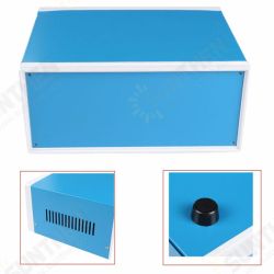 250x190x110mm Blue Metal Electronic Enclosures DIY Power Junction Box