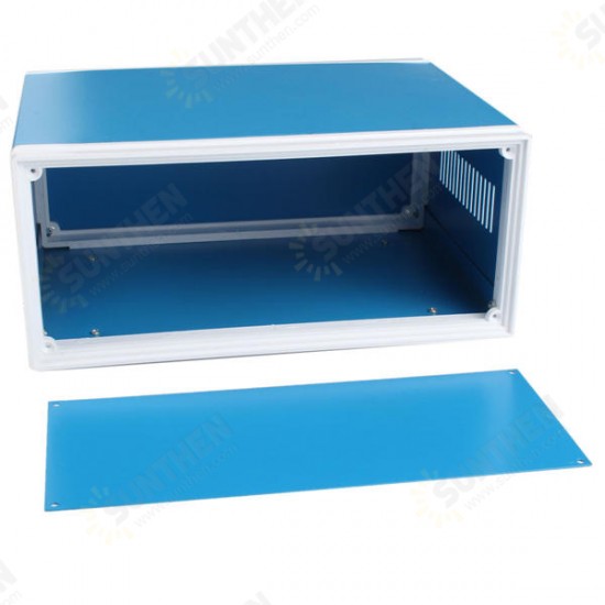 250x190x110mm Blue Metal Electronic Enclosures DIY Power Junction Box 250x190x110mm Blue Metal Electronic Enclosures DIY Power Junction Box