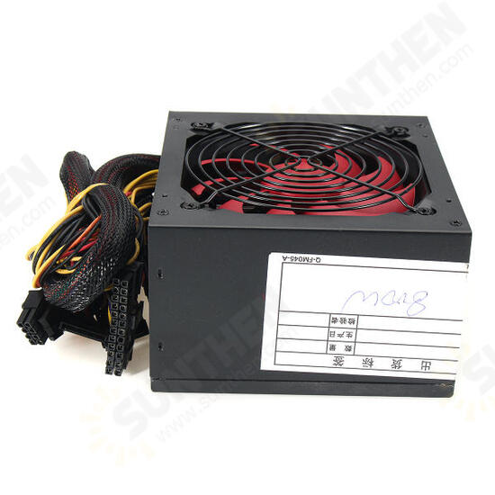 800W PC Power Supply for Intel AMD PC 12V ATX SLI PCI-E 12cm Fan