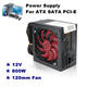 800W PC Power Supply for Intel AMD PC 12V ATX SLI PCI-E 12cm Fan 800W PC Power Supply for Intel AMD PC 12V ATX SLI PCI-E 12cm Fan
