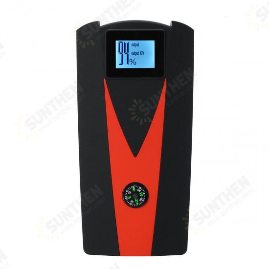 99900 mAh Dual USB Car Jump Starter LCD Auto Battery Booster Portable Power Pack with Jumper Cables 99900 mAh Dual USB Car Jump Starter LCD Auto Battery Booster Portable Power Pack with Jumper Cables