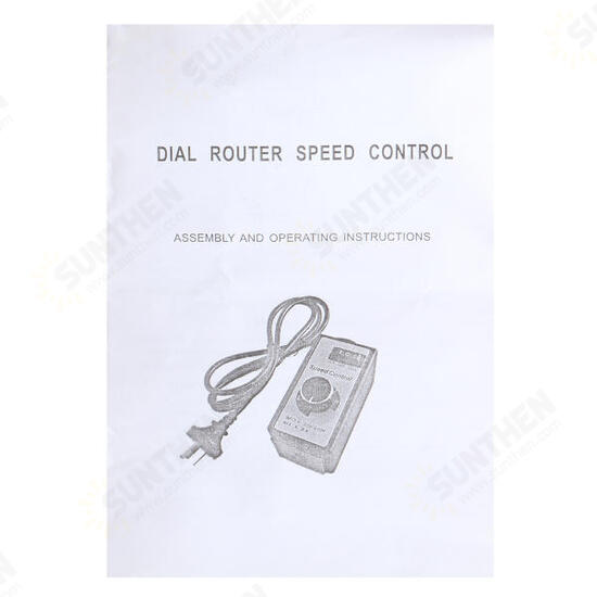 AC 220V-240V 8A Router Fan Variable Speed Controller Electric Motor Rheostat AC 220V-240V 8A Router Fan Variable Speed Controller Electric Motor Rheostat