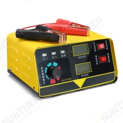 AJ-618D 12V/24V 260W Car Motorcycle Battery Charger Intelligent Lead Acid Pulse Repair Starter