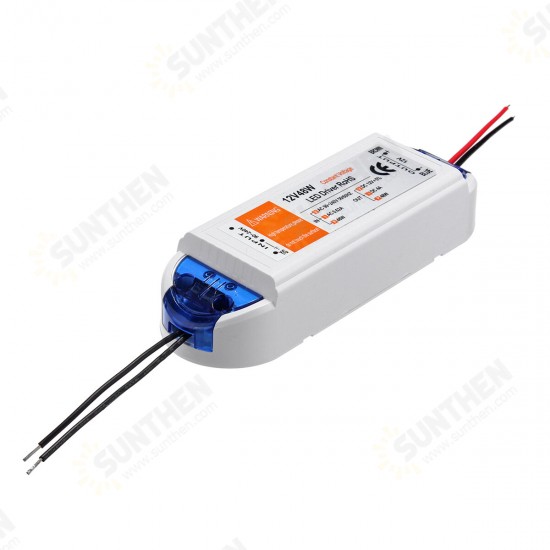 DC 12V 18/28/48/72/100W LED Panel Light Lamp Driver Electronic Transformer Power Supply