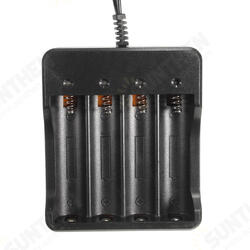 DC 4.2V 1200mA Smart Charger 4 Slots Fast Charging For 18650 Li-ion Battery DC 4.2V 1200mA Smart Charger 4 Slots Fast Charging For 18650 Li-ion Battery