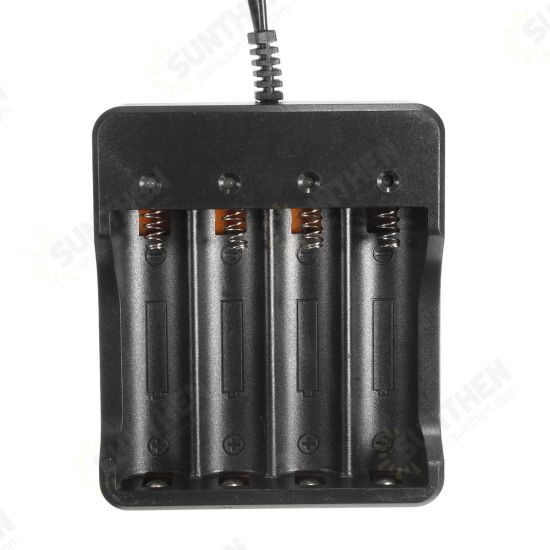 DC 4.2V 1200mA Smart Charger 4 Slots Fast Charging For 18650 Li-ion Battery