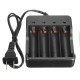 DC 4.2V 1200mA Smart Charger 4 Slots Fast Charging For 18650 Li-ion Battery DC 4.2V 1200mA Smart Charger 4 Slots Fast Charging For 18650 Li-ion Battery