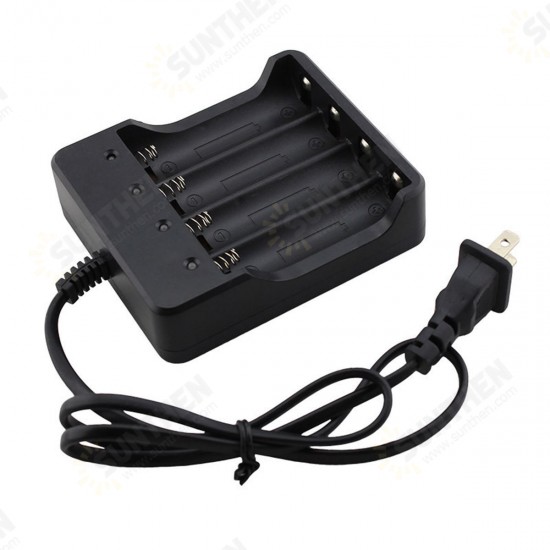 DC 4.2V 1200mA Smart Charger 4 Slots Fast Charging For 18650 Li-ion Battery DC 4.2V 1200mA Smart Charger 4 Slots Fast Charging For 18650 Li-ion Battery