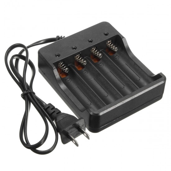 DC 4.2V 1200mA Smart Charger 4 Slots Fast Charging For 18650 Li-ion Battery