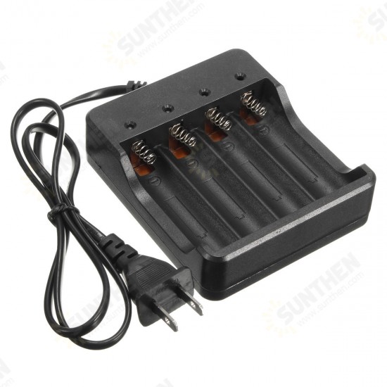 DC 4.2V 1200mA Smart Charger 4 Slots Fast Charging For 18650 Li-ion Battery