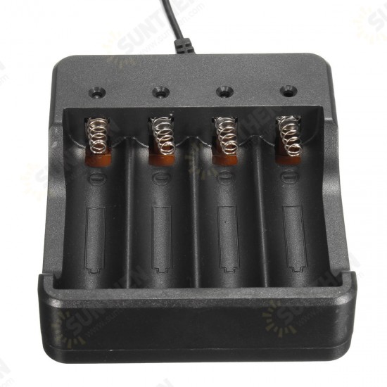 DC 4.2V 1200mA Smart Charger 4 Slots Fast Charging For 18650 Li-ion Battery DC 4.2V 1200mA Smart Charger 4 Slots Fast Charging For 18650 Li-ion Battery