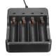 DC 4.2V 1200mA Smart Charger 4 Slots Fast Charging For 18650 Li-ion Battery DC 4.2V 1200mA Smart Charger 4 Slots Fast Charging For 18650 Li-ion Battery