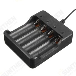 DC 4.2V 1200mA Smart Charger 4 Slots Fast Charging For 18650 Li-ion Battery DC 4.2V 1200mA Smart Charger 4 Slots Fast Charging For 18650 Li-ion Battery