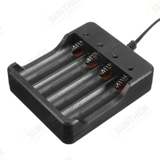 DC 4.2V 1200mA Smart Charger 4 Slots Fast Charging For 18650 Li-ion Battery