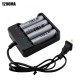 DC 4.2V 1200mA Smart Charger 4 Slots Fast Charging For 18650 Li-ion Battery