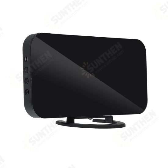 Digital LED Mirror Large Display Alarm Clock Snooze Function Dual USB Charger Digital LED Mirror Large Display Alarm Clock Snooze Function Dual USB Charger