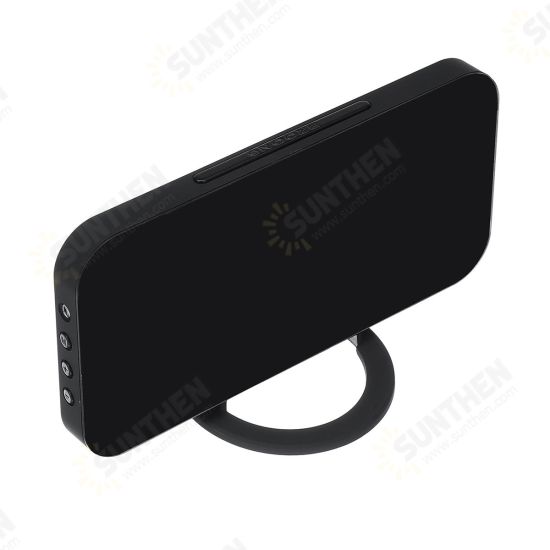 Digital LED Mirror Large Display Alarm Clock Snooze Function Dual USB Charger Digital LED Mirror Large Display Alarm Clock Snooze Function Dual USB Charger