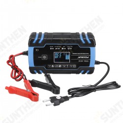 Display Battery Charger 12V 8A/24V 4A Automotive Smart Battery Maintainer for Car Truck Motorcycle Multi-function Repair Car Charger Display Battery Charger 12V 8A/24V 4A Automotive Smart Battery Maintainer for Car Truck Motorcycle Multi-function Repair Car Charger